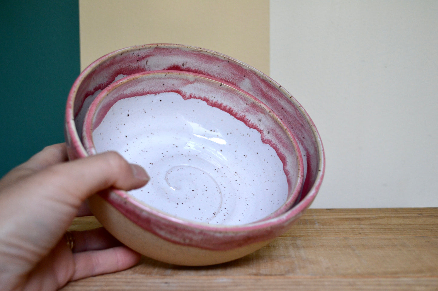 "Mum n me" nesting bowl set