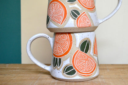 Orange Mug 6