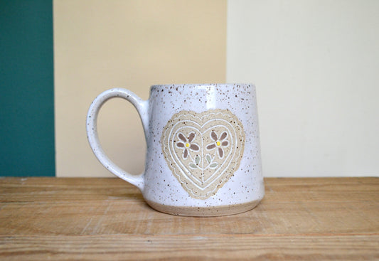 Quilt Floral Mug 1