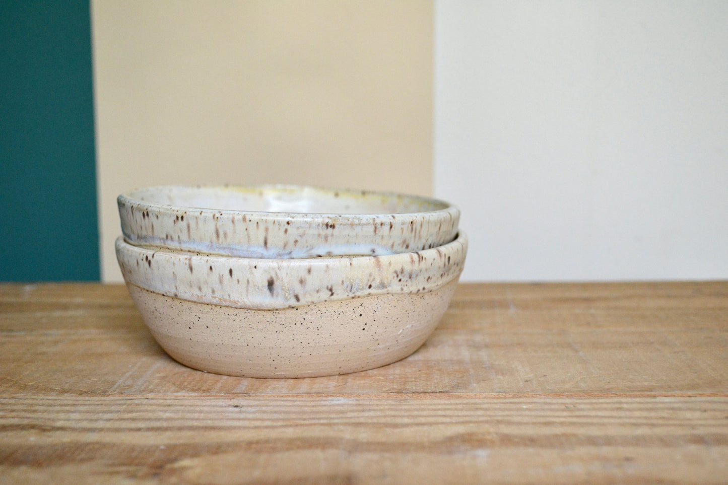 "Everyday" shallow bowl set