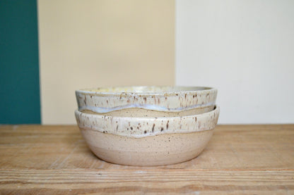 "Everyday" shallow bowl set