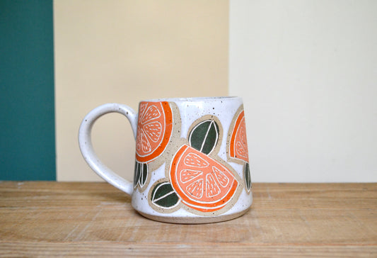 Orange Mug 6