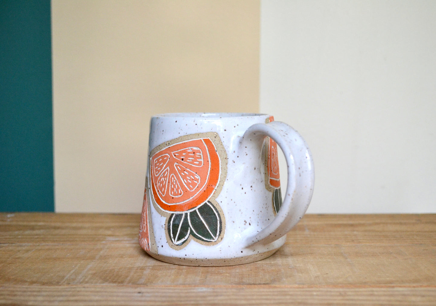 Orange Mug 6