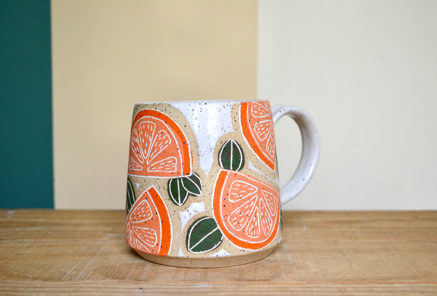 Orange Mug 7