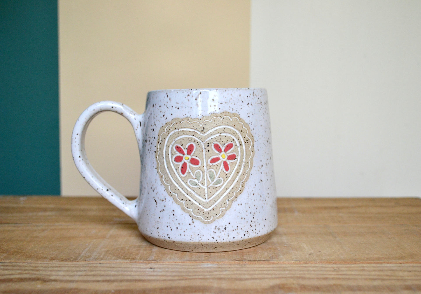 Quilt Floral Mug 2