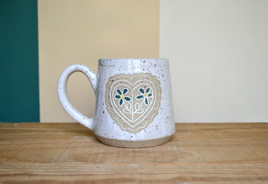 Quilt Floral Mug 4
