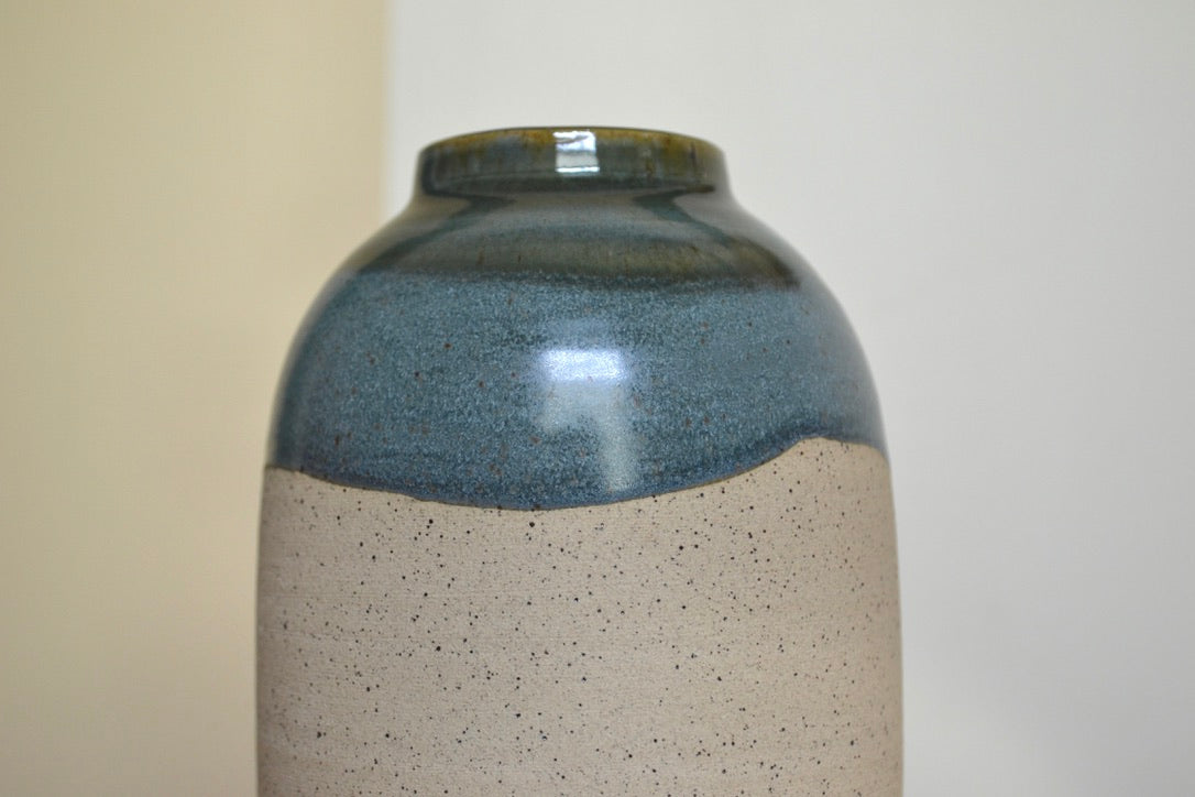 Earthy Blue Vase